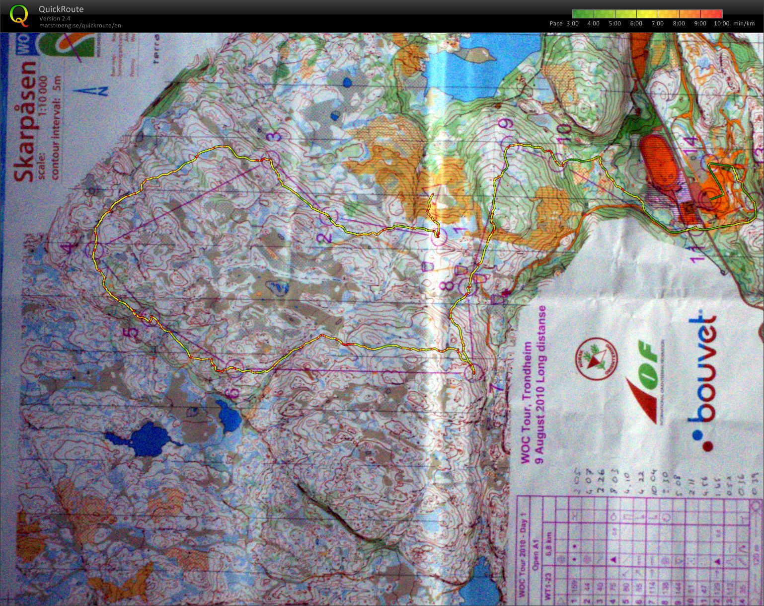 WOCT Etape 1 (09.08.2010)