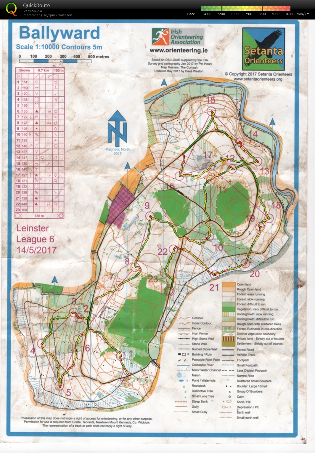 Leinster League 6 (14.05.2017)