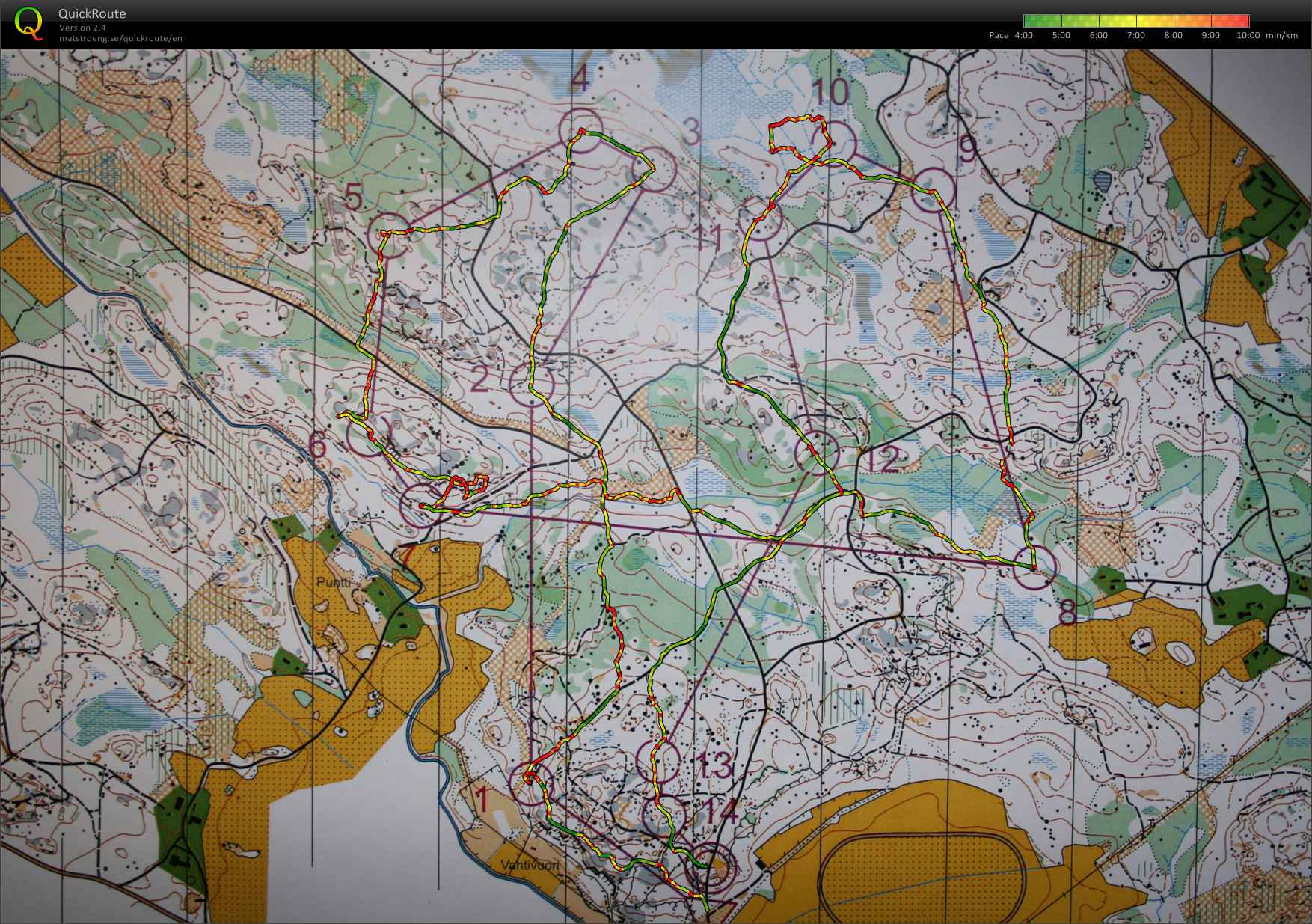 Jukola Training 2 (2011-06-17)